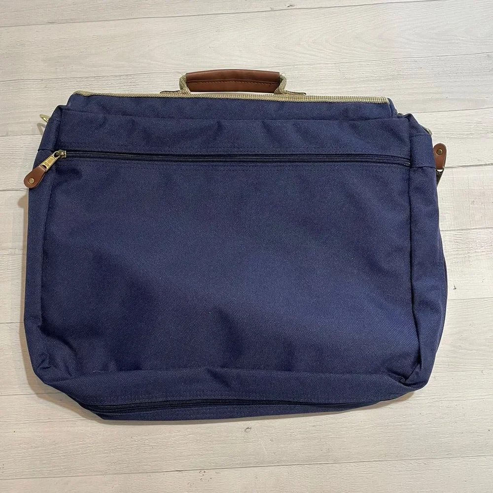 Gymboree‎ navy blue canvas messenger bag NEW